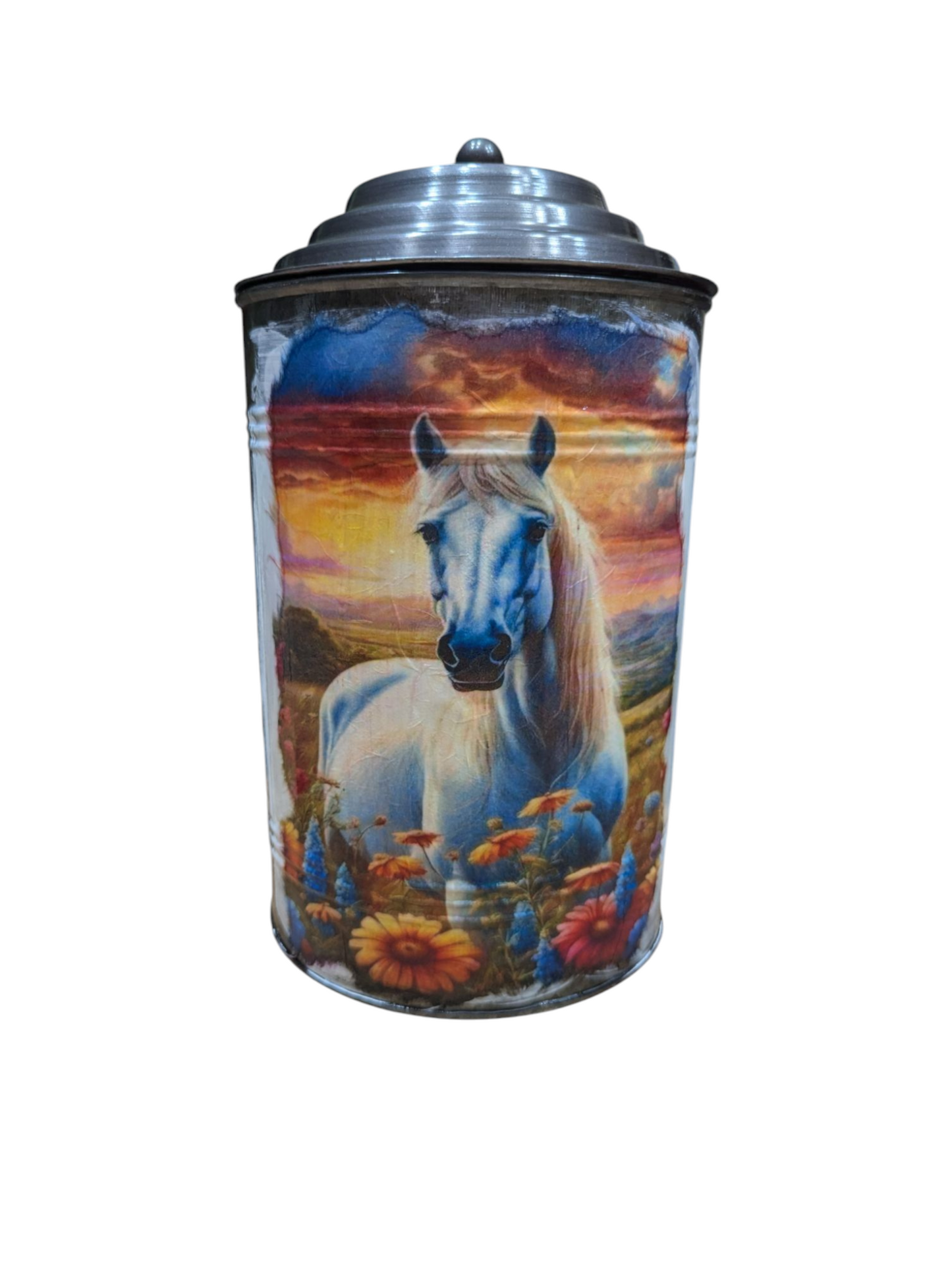 Sunflower Horses Canister Set
