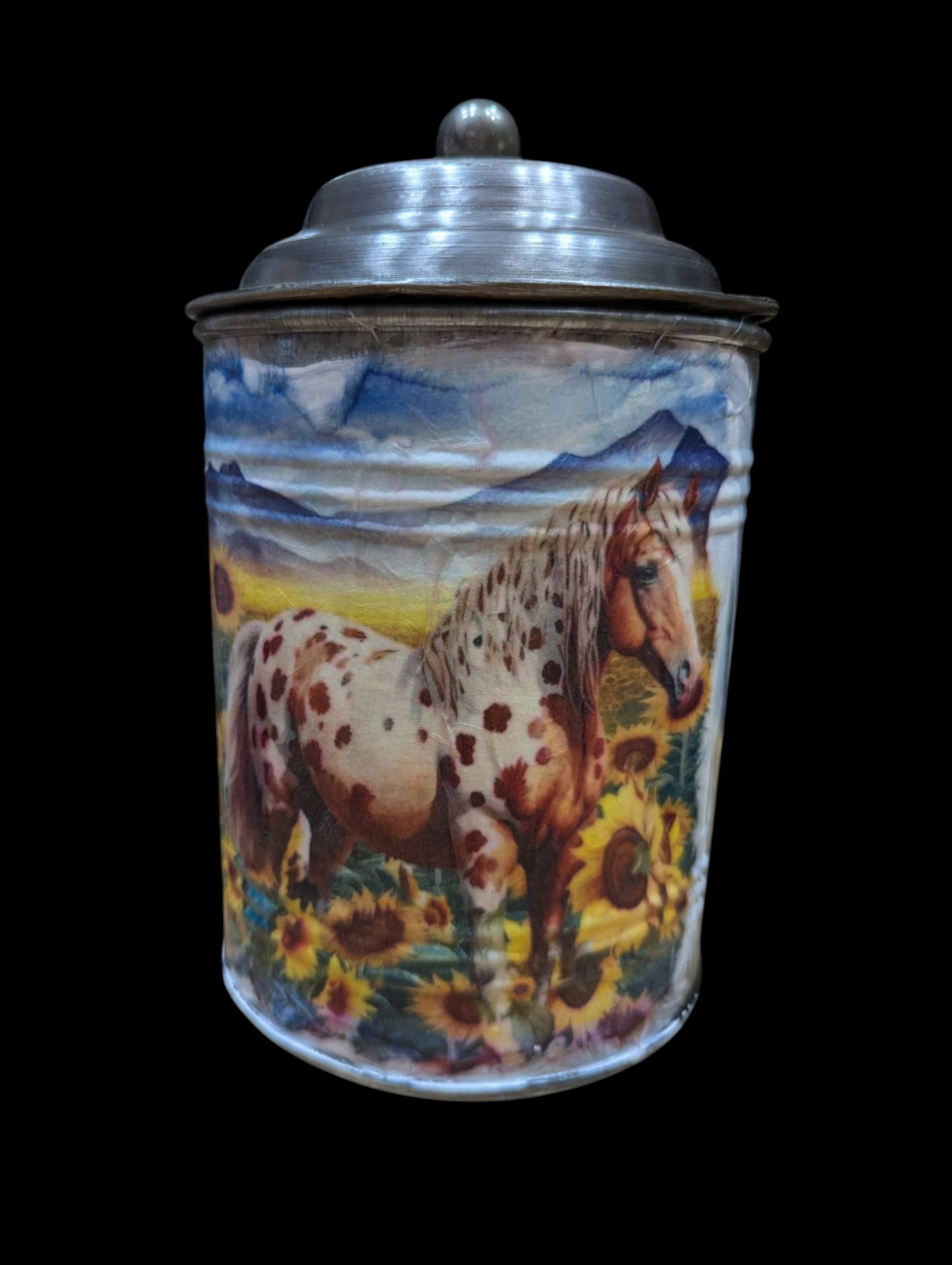 Sunflower Horses Canister Set