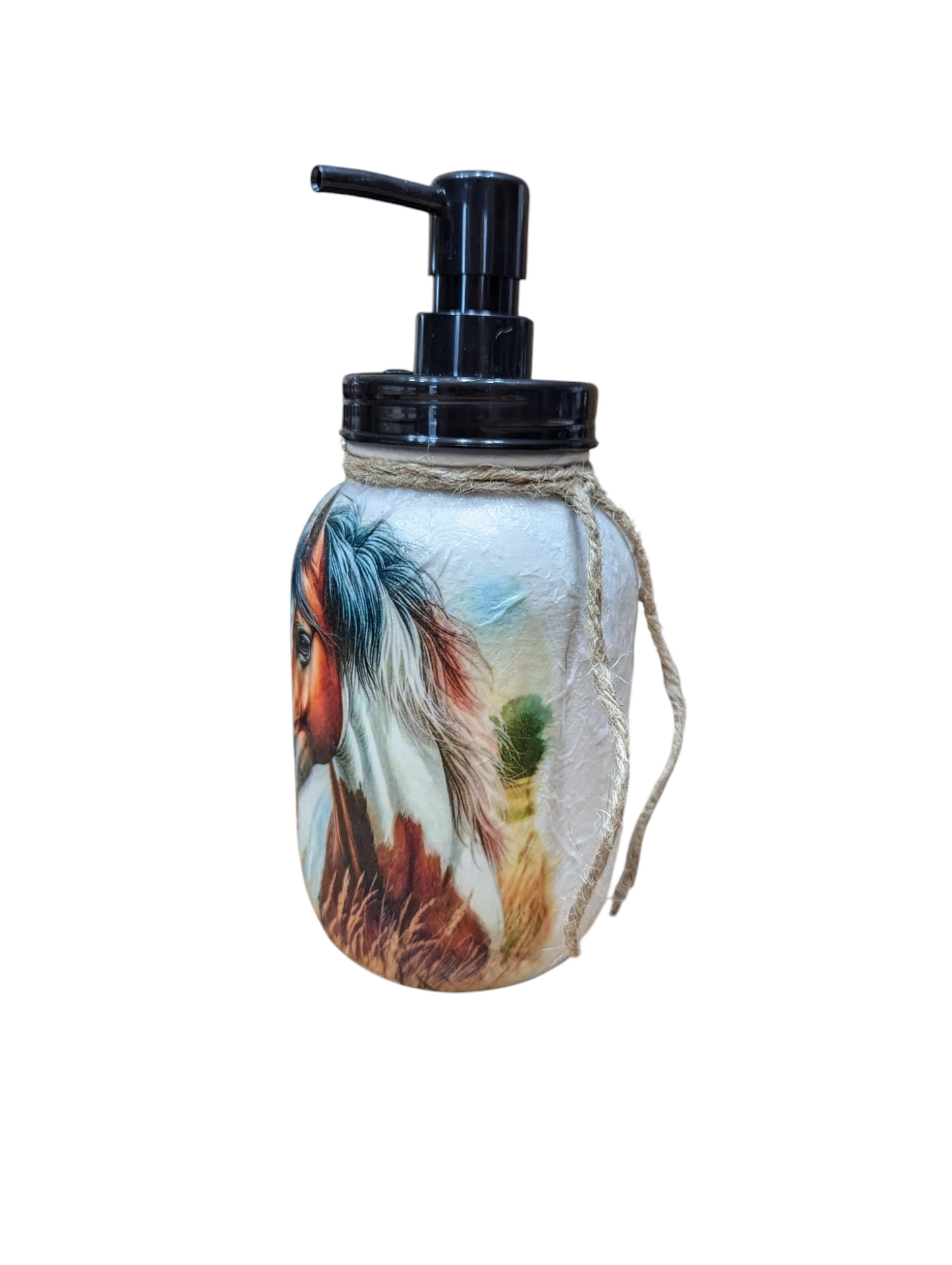 Horse Portrait Mason Jar