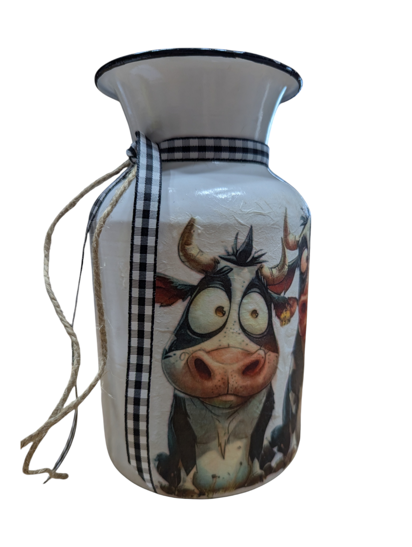 Quirky Cows Milk Jug Vase