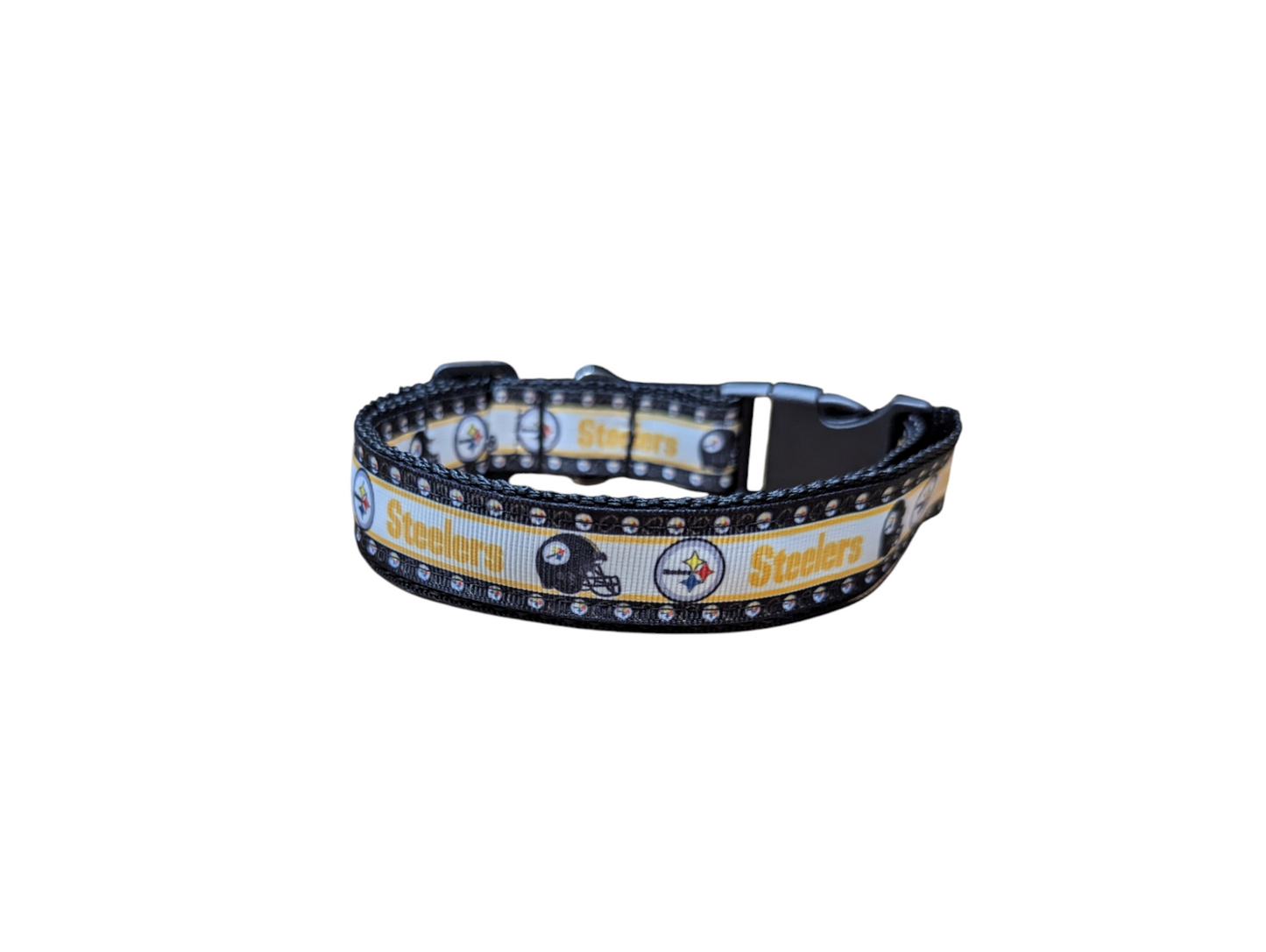 Pittsburgh Steelers Football Dog Collar