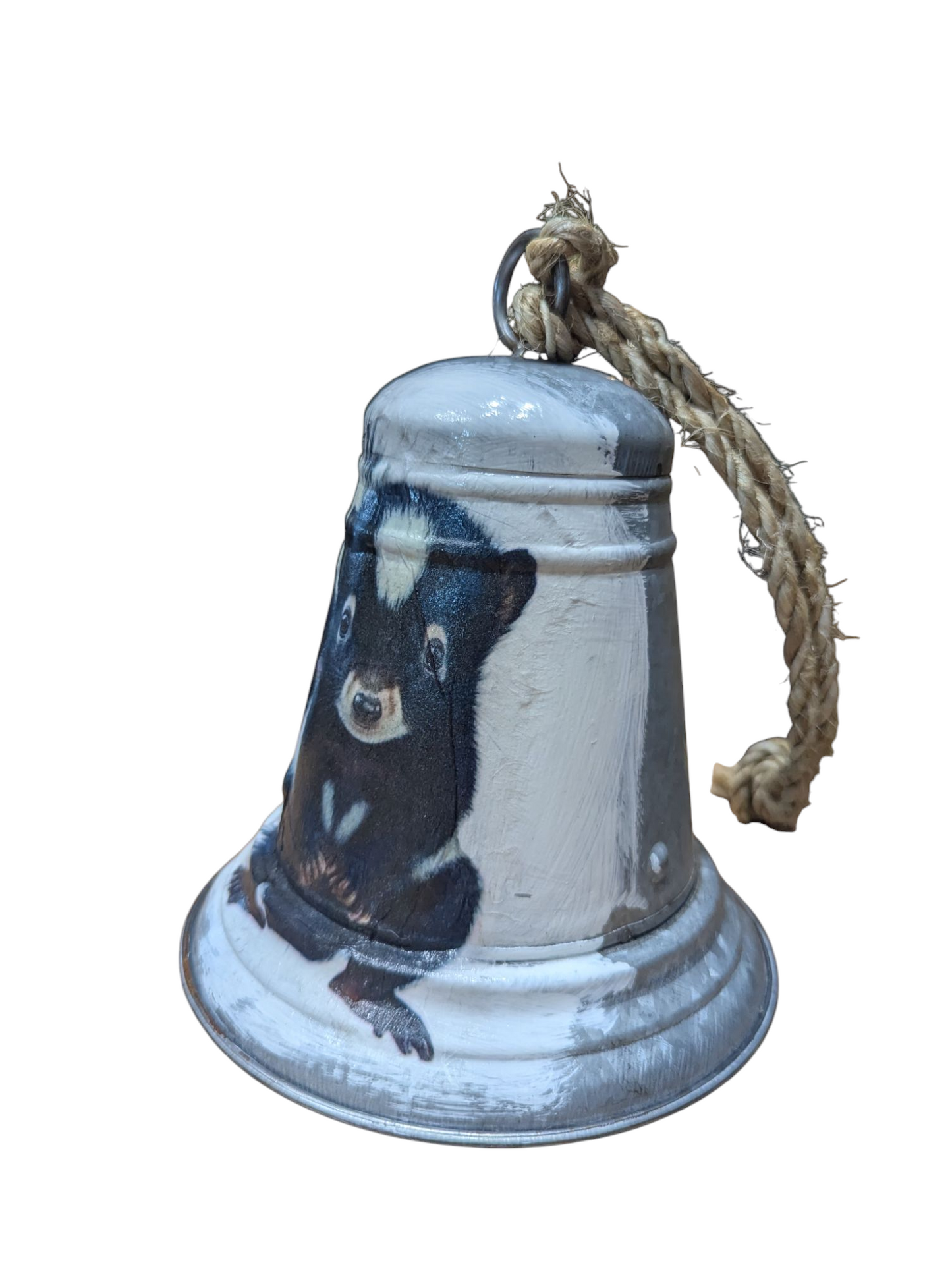 Little Skunk Galvanized Metal Bell