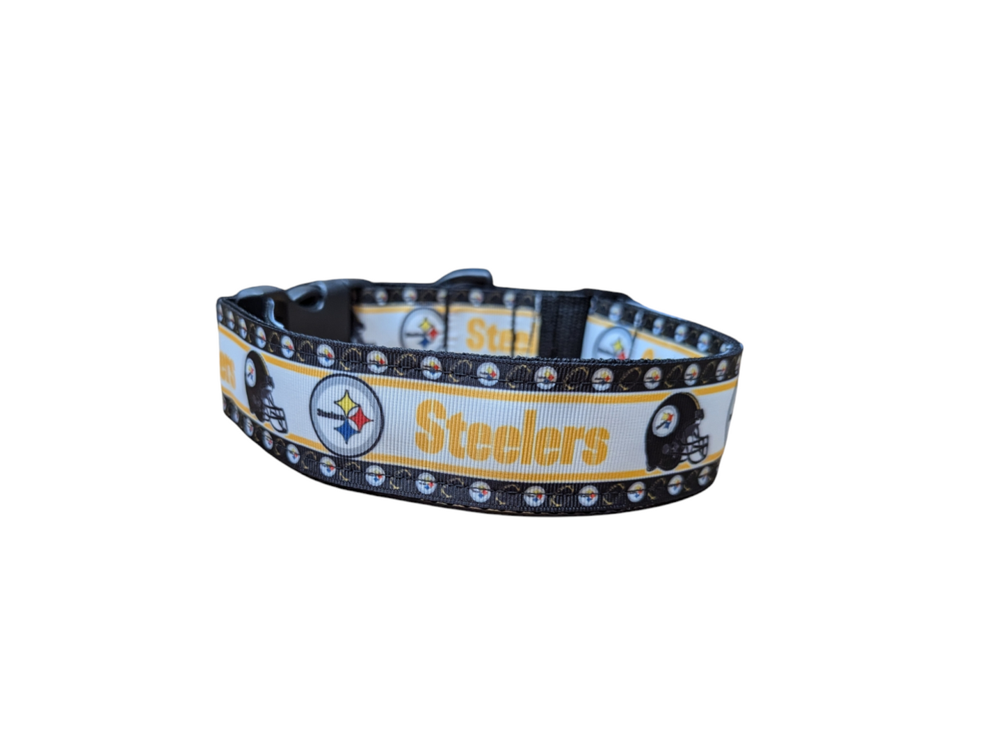Pittsburgh Steelers Football Dog Collar