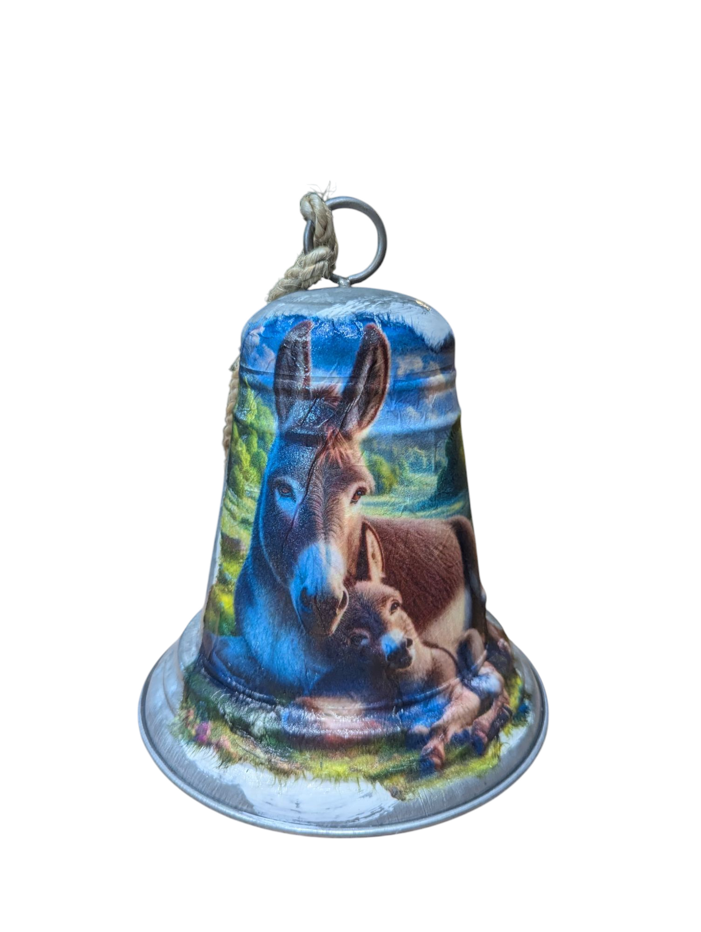 Donkey Pair Metal bell