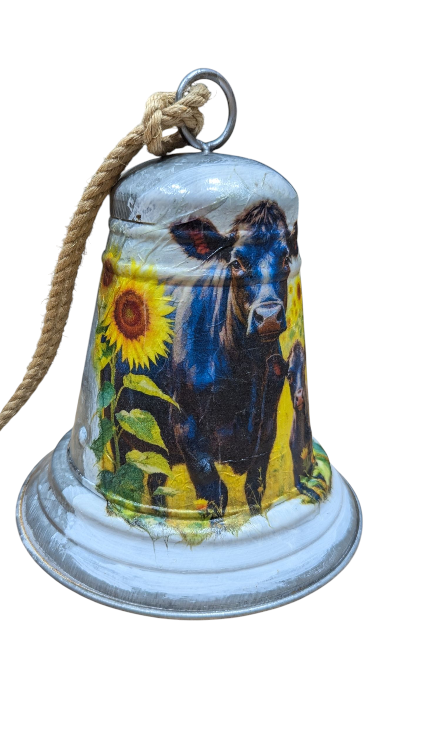 Sunflower Angus Cow and Calf Bell