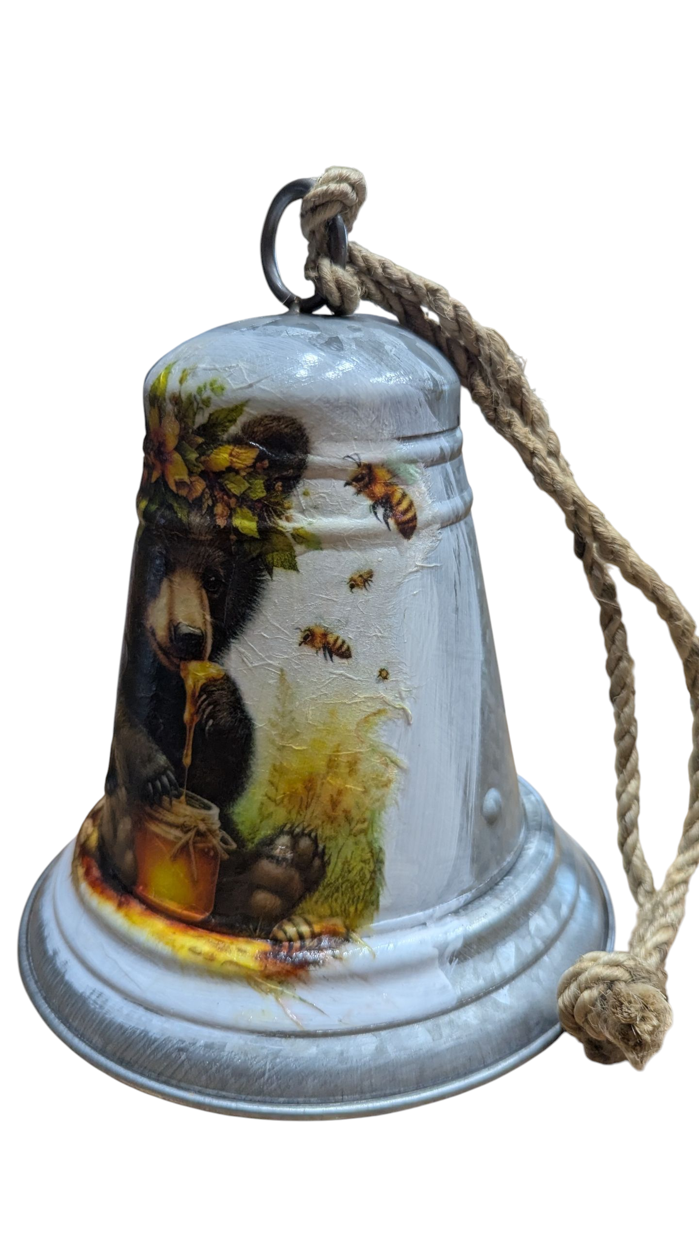 Honey Bear Baby Decorative Bell