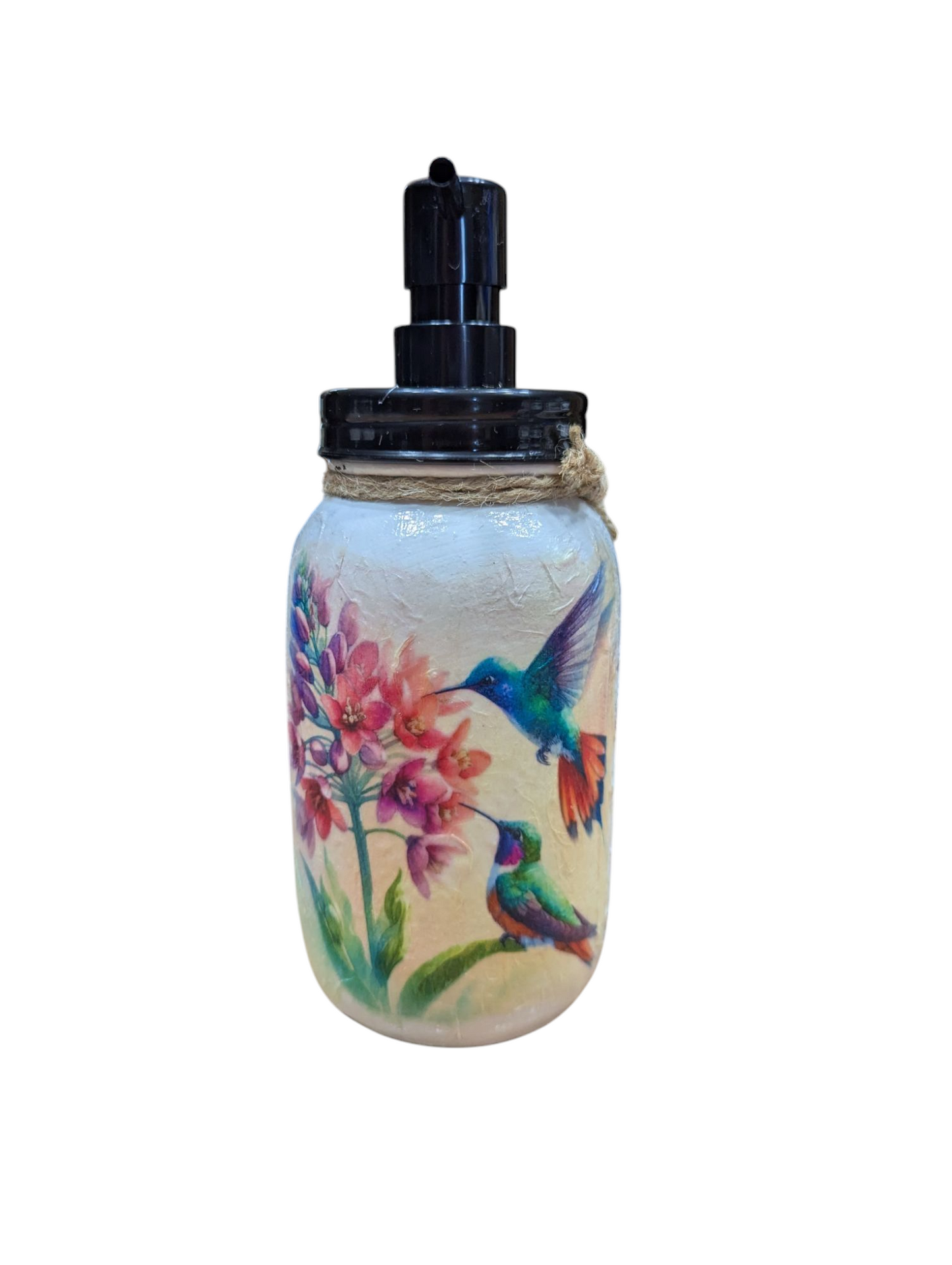 Humming bird mason jar