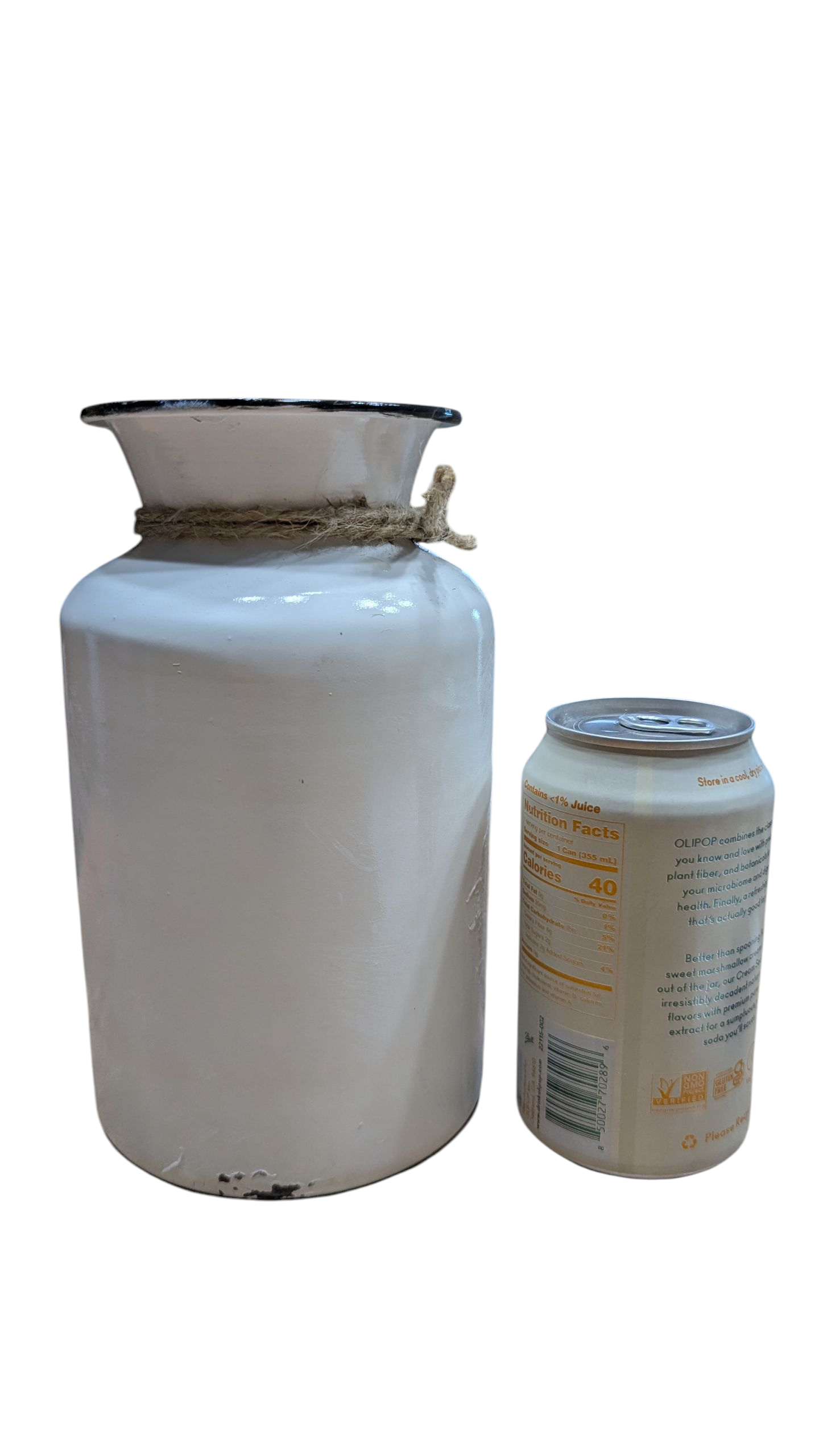 Old Country Church with Horses Milk Jug