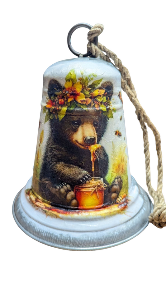 Honey Bear Baby Decorative Bell