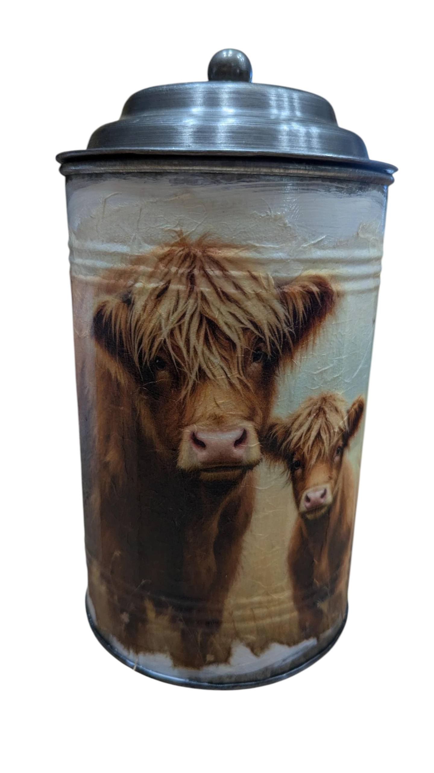 Highland Cow Canister Set
