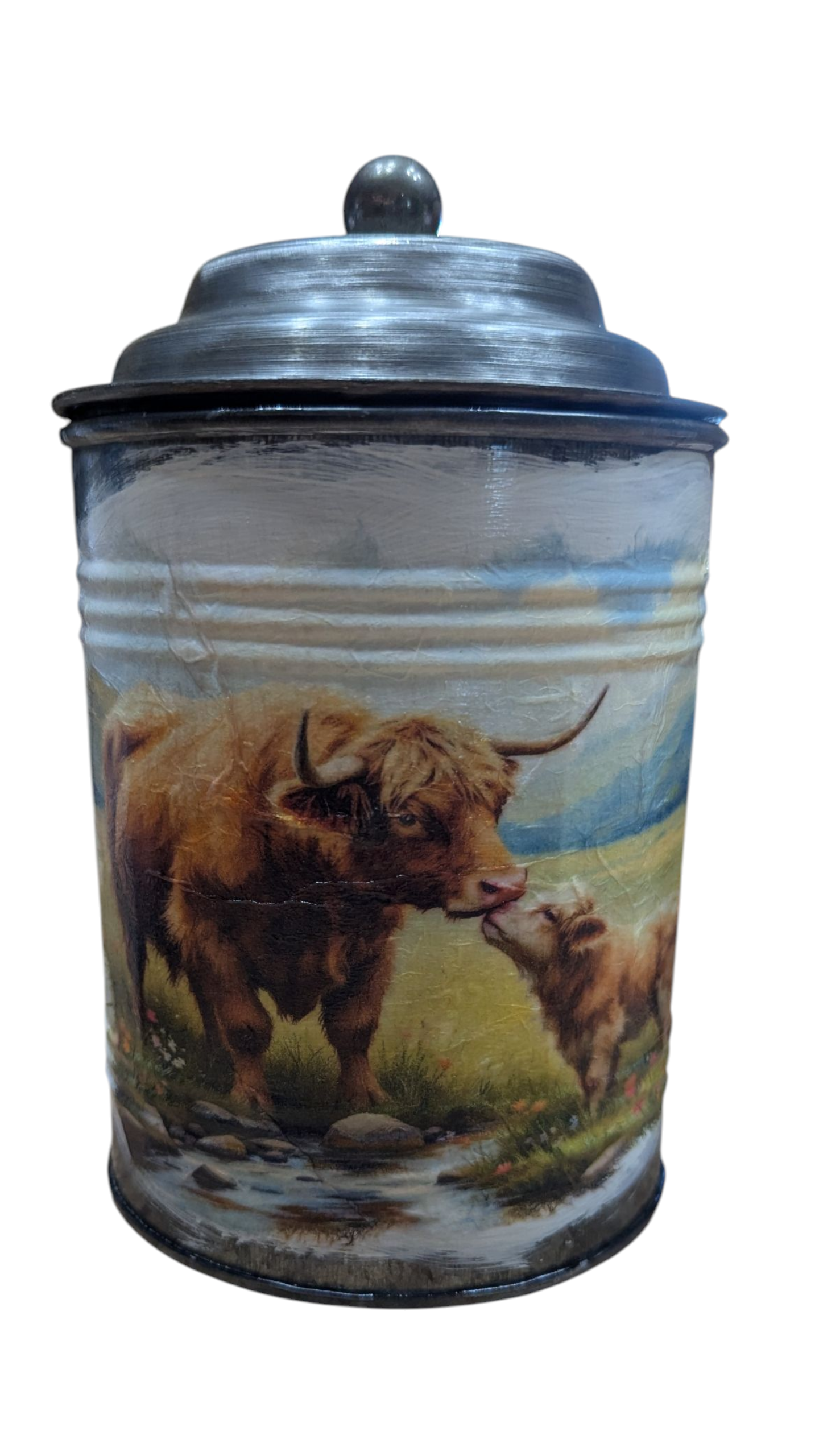 Highland Cow Canister Set