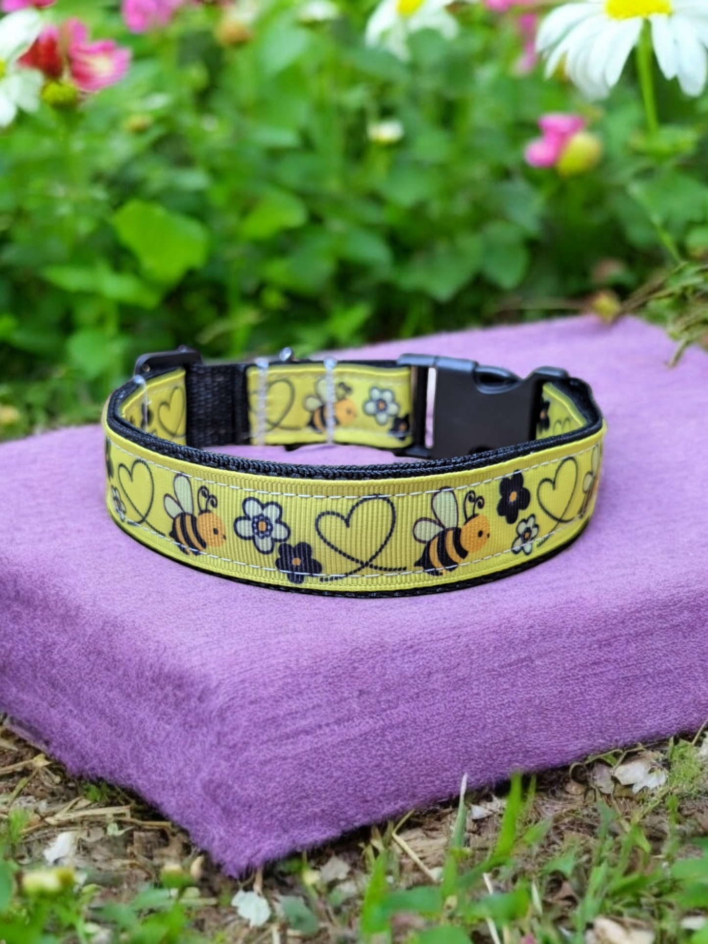 Bumblebee Dog Collar